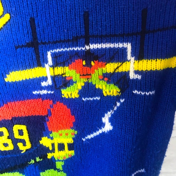 Vintage knit hockey sweater - Picture 6 of 9